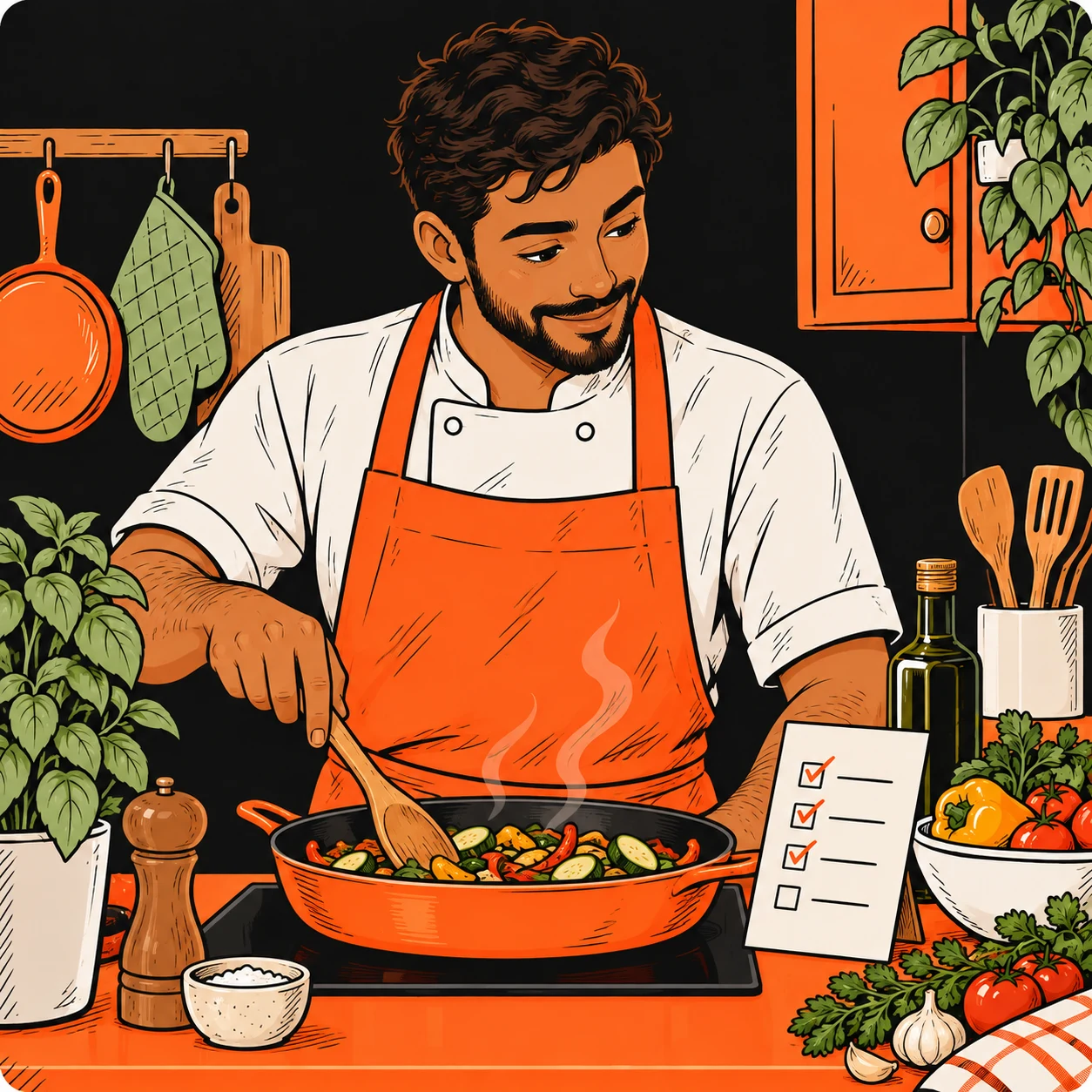 Ilustração: Outro chef, mesmas regras